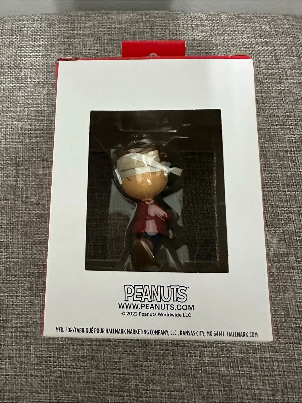 Hallmark Peanuts Charlie Brown with Tree Christmas Ornament